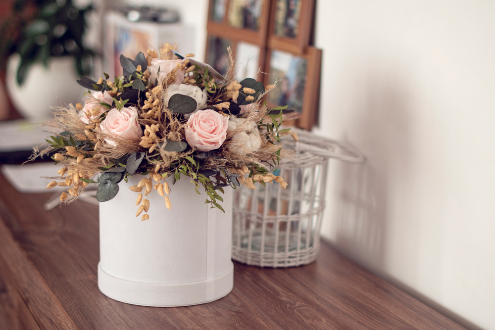 buchet de mireasa conservat