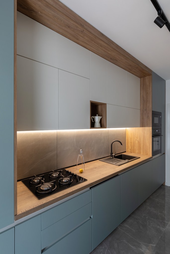 apartament București bucătărie