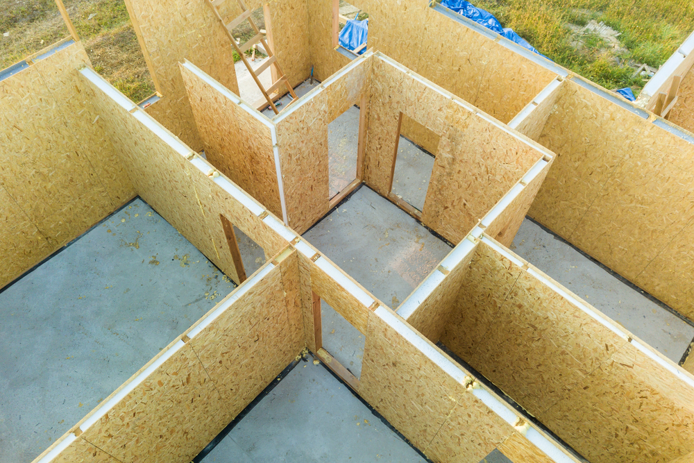 construcție casa cu panouri SIP