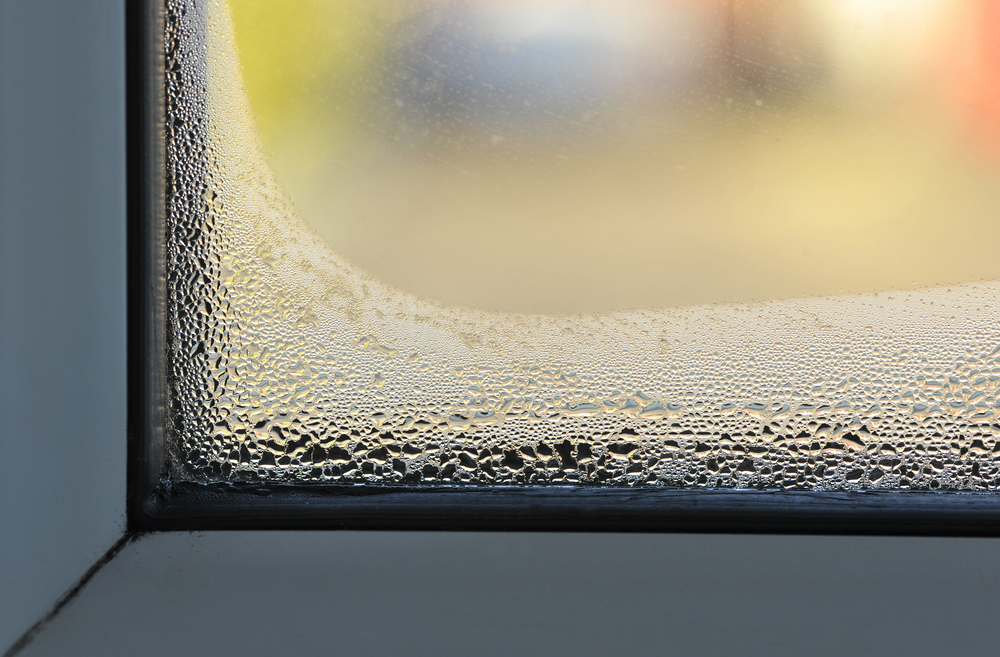 condens pe geam termopan la interior